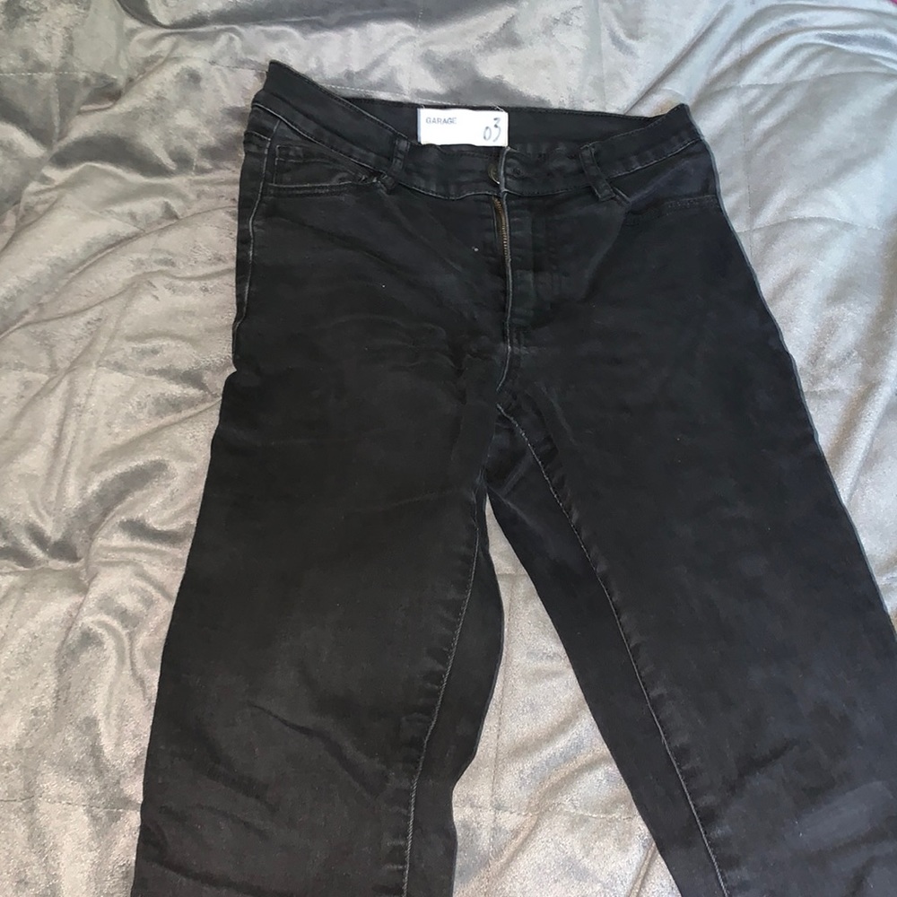 Garage Black Skinny Jeans